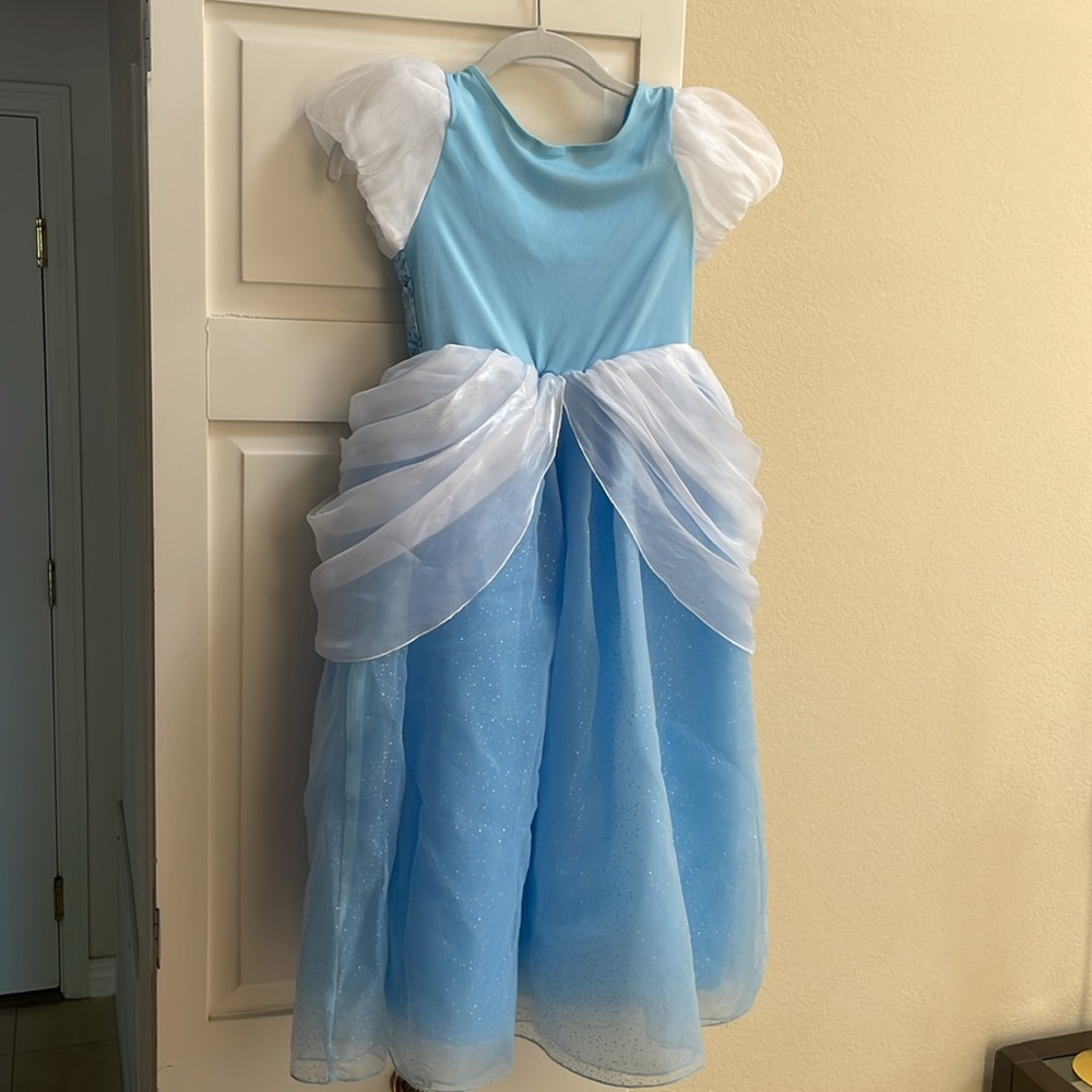 Disney Cinderella Princess Dress Up Costume Dress size 7/8 - Picture 5 of 6